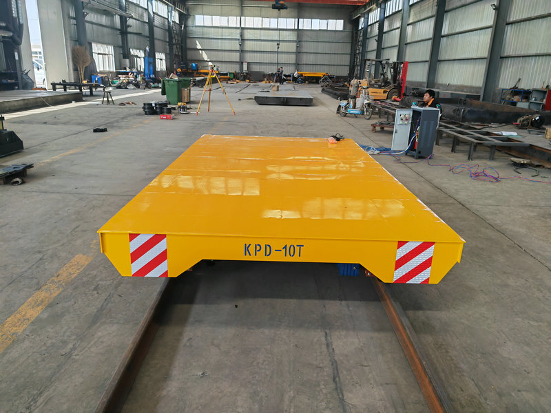 Industrielle Transportlösung Low Voltage Rail Transfer Trolley