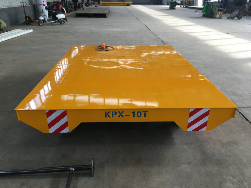 Customized 10 Tons Rail Transfer Trolley für schwere Lasten