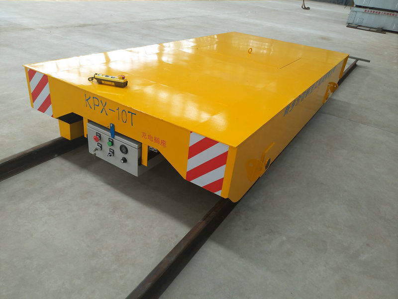 Industrielle 10 Tonnen Motorisierte Eisenbahn Transfer Trolley Wagen