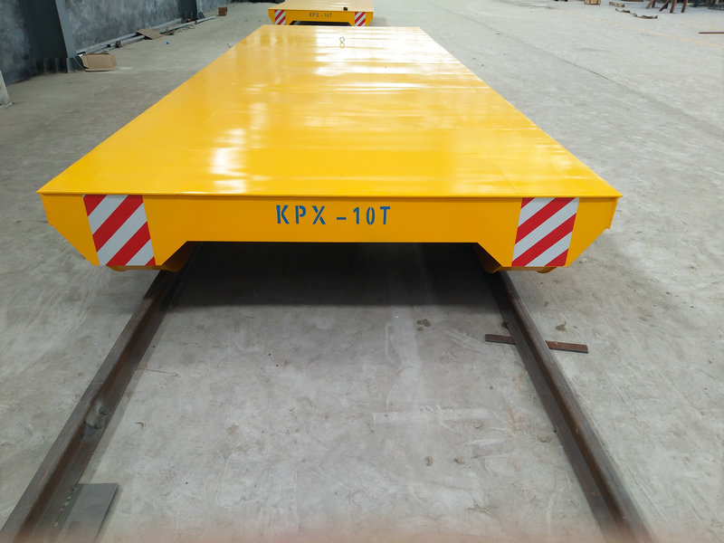 Batteriebetrieb Stahl Rail Transfer Ladle Cart