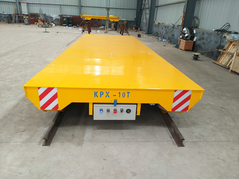 Batteriebetrieb Stahl Rail Transfer Ladle Cart