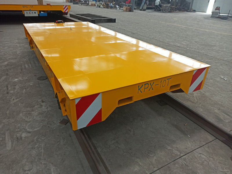 Warehouse Verwendung Materialübertragung Eisenbahn Elektrischer Flachkorb