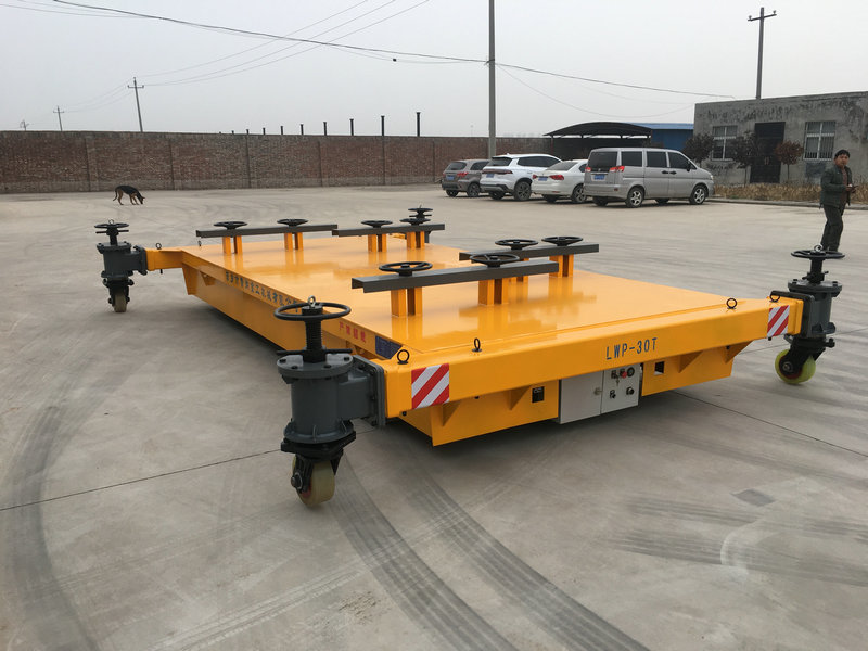 30 Tonnen Batteriebetriebener Transferwagen mit Stand