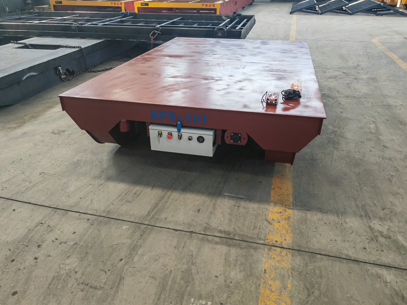 Heavy Duty Material Handling Equipment Motorisierter Eisenbahntransferwagen