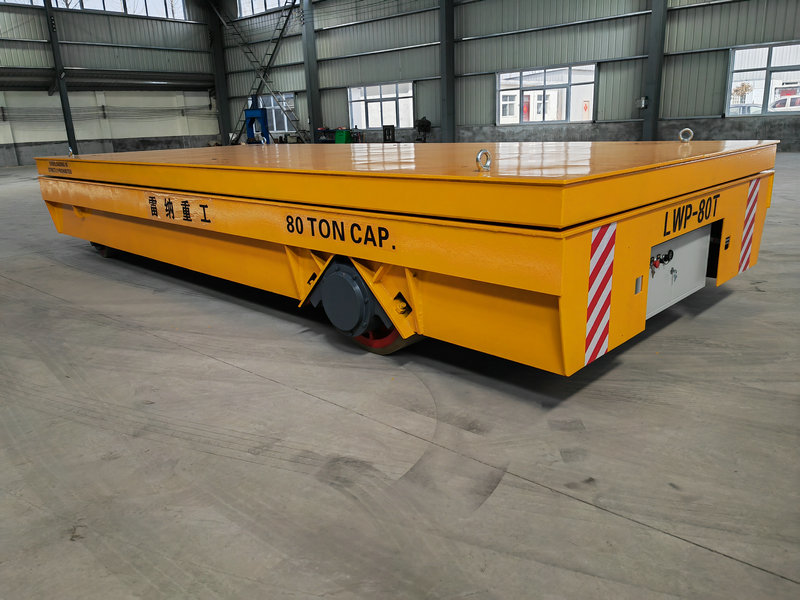 80 Tonnen Heavy Duty Hydraulic Lifting Trackless Cart