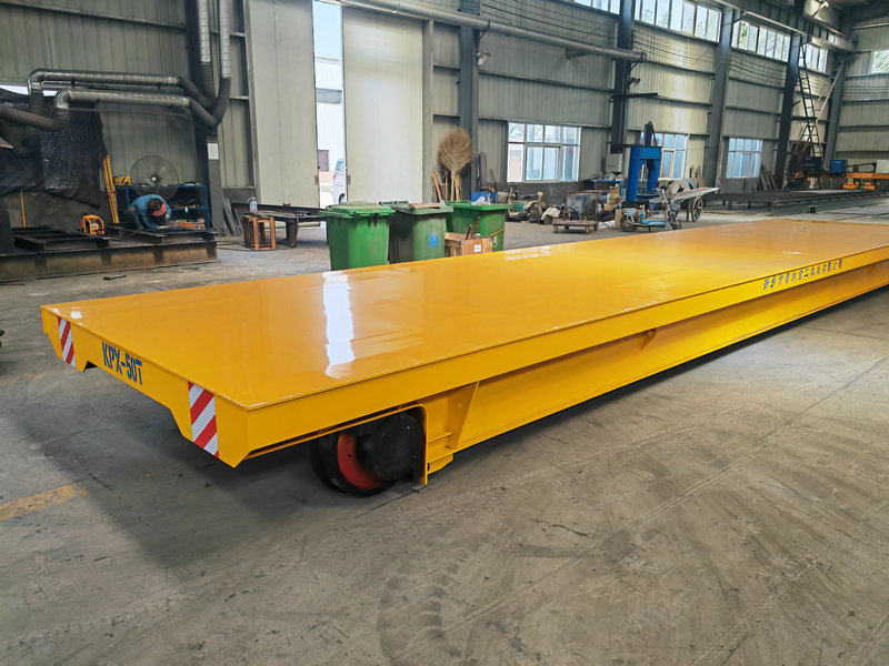 50 Tonnen maßgeschneiderter Materialbahntransportwagen