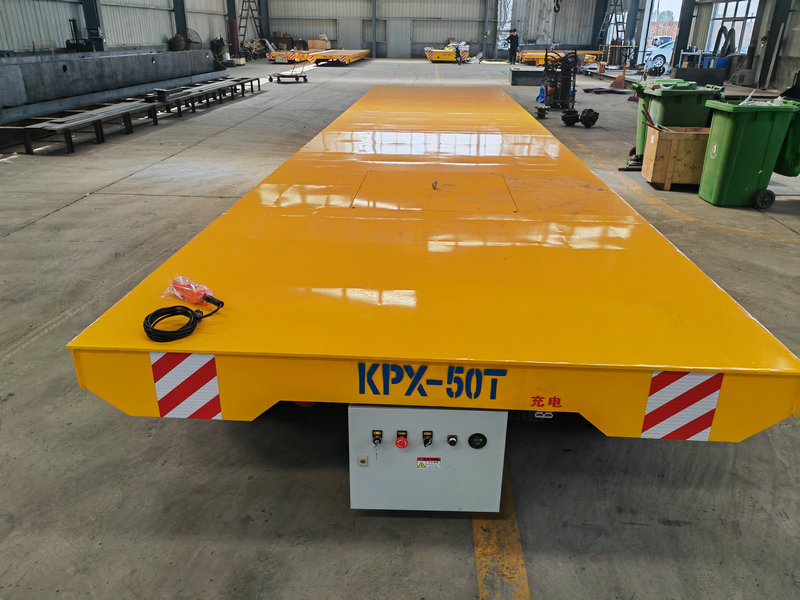 50 Tonnen maßgeschneiderter Materialbahntransportwagen