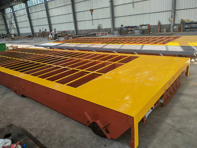Anpassbarer Schwerlast 25 Tonnen Rail Transfer Trolley