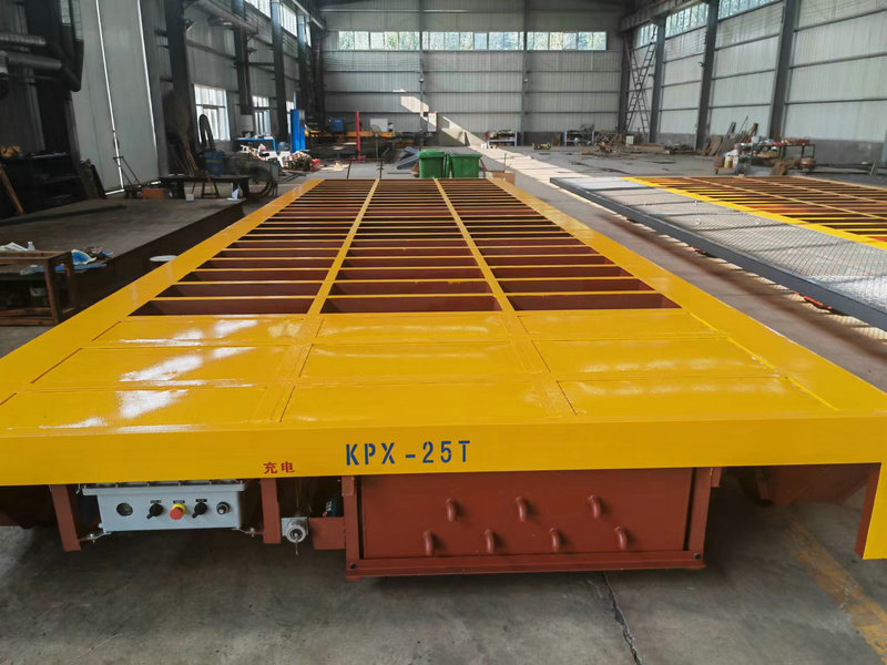 Anpassbarer Schwerlast 25 Tonnen Rail Transfer Trolley