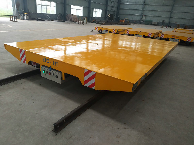 10 Tonnen Flat Rail Transfer Cart Heavy Duty
