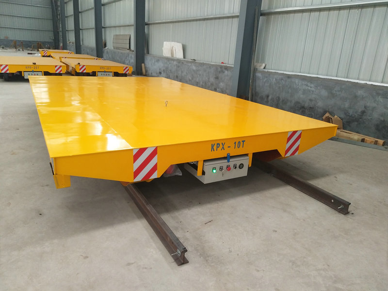 10 Tonnen Flat Rail Transfer Cart Heavy Duty