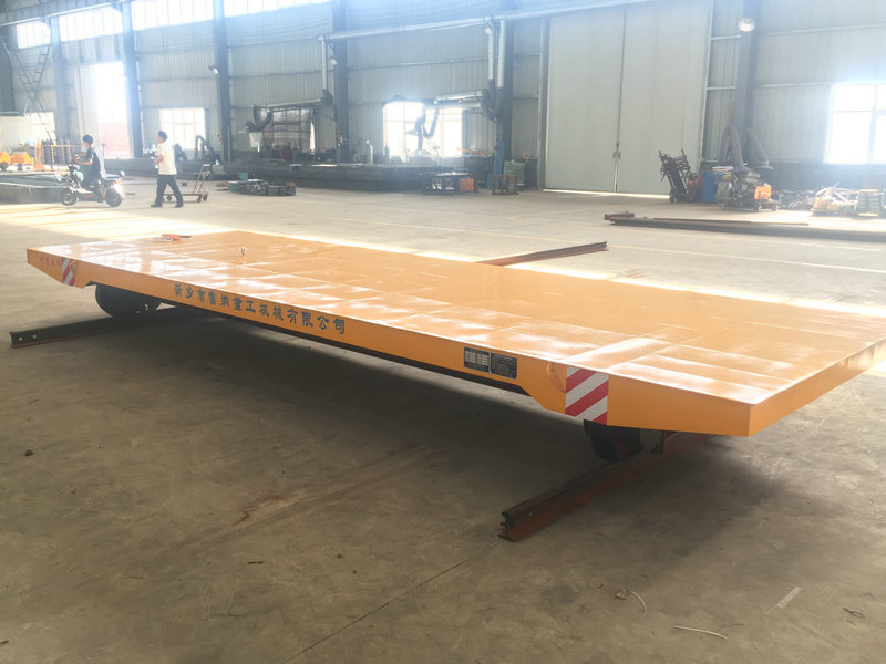 Indoor und Outdoor Electric Rail Transfer Cars Flachtransport