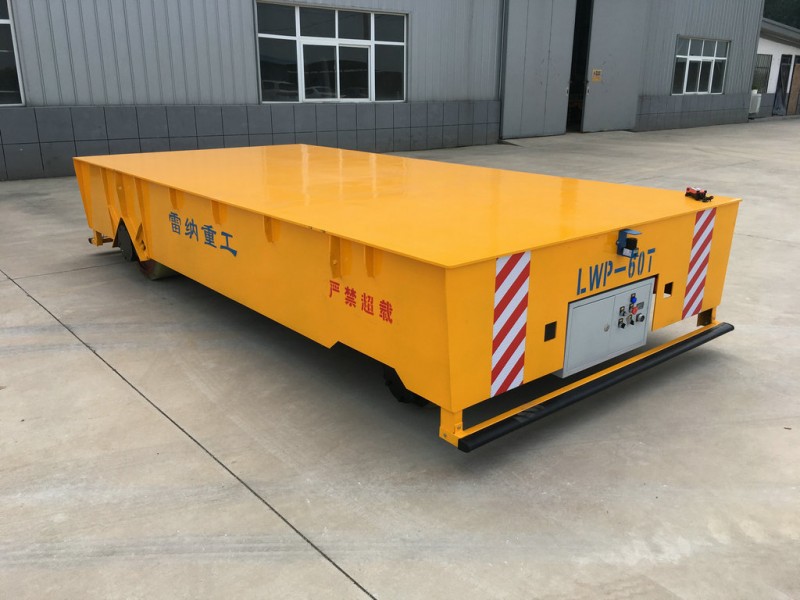 60T elektrische Trackless Transfer Wagon