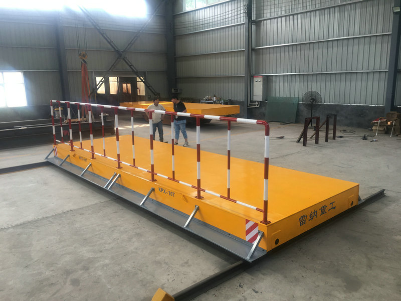 Transport von Ausrüstung Rail Transfer Cart