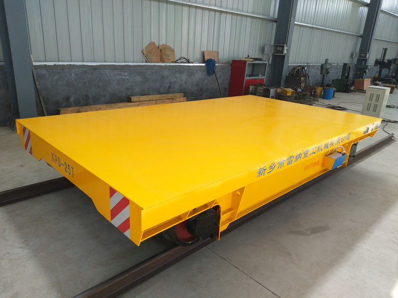 Material Handhabung Low Voltage Rail Transfer Car