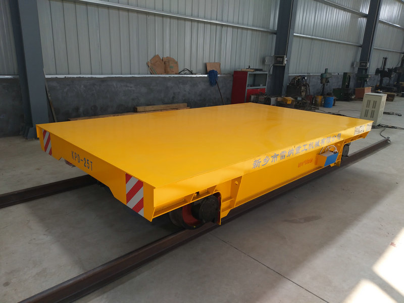 Material Handhabung Low Voltage Rail Transfer Car